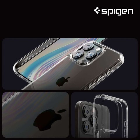 Spigen Etui do iPhone 15 Pro Max Spigen Ultra Hybrid Case obudowa plecki Crystal Clear Spigen Etui do iPhone 15 Pro Max Spigen Ultra Hybrid Case obudowa plecki Crystal Clear