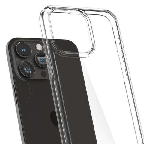 Spigen Etui do iPhone 15 Pro Max Spigen Ultra Hybrid Case obudowa plecki Crystal Clear Spigen Etui do iPhone 15 Pro Max Spigen Ultra Hybrid Case obudowa plecki Crystal Clear