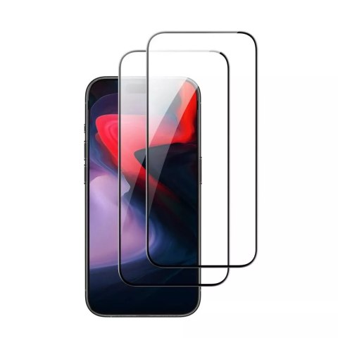 ESR Szkło hartowane ESR Tempered Glass 2-Pack do Apple iPhone 15 Pro Black ESR Szkło hartowane ESR Tempered Glass 2-Pack do Apple iPhone 15 Pro Black