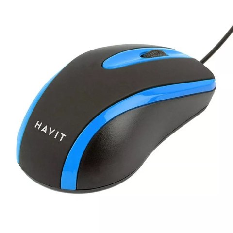 Havit Mysz uniwersalna Havit MS753 (czarno-niebieska) Havit Mysz uniwersalna Havit MS753 (czarno-niebieska)