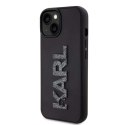 Karl Lagerfeld Oryginalne Etui KARL LAGERFELD Hardcase KLHCP15M3DMBKCK do iPhone 15 PLUS (3D Logo Glitter / czarny)