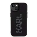 Karl Lagerfeld Oryginalne Etui KARL LAGERFELD Hardcase KLHCP15M3DMBKCK do iPhone 15 PLUS (3D Logo Glitter / czarny)