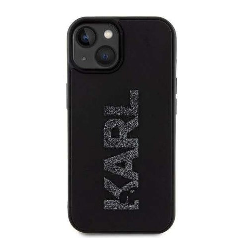 Karl Lagerfeld Oryginalne Etui KARL LAGERFELD Hardcase KLHCP15M3DMBKCK do iPhone 15 PLUS (3D Logo Glitter / czarny) Karl Lagerfeld Oryginalne Etui KARL LAGERFELD Hardcase KLHCP15M3DMBKCK do iPhone 15 PLUS (3D Logo Glitter / czarny)