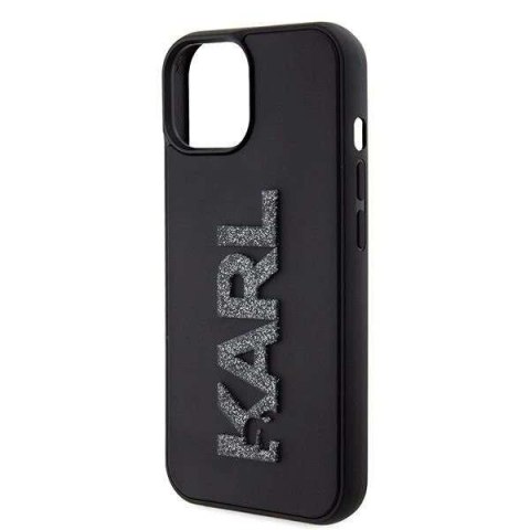 Karl Lagerfeld Oryginalne Etui KARL LAGERFELD Hardcase KLHCP15M3DMBKCK do iPhone 15 PLUS (3D Logo Glitter / czarny) Karl Lagerfeld Oryginalne Etui KARL LAGERFELD Hardcase KLHCP15M3DMBKCK do iPhone 15 PLUS (3D Logo Glitter / czarny)
