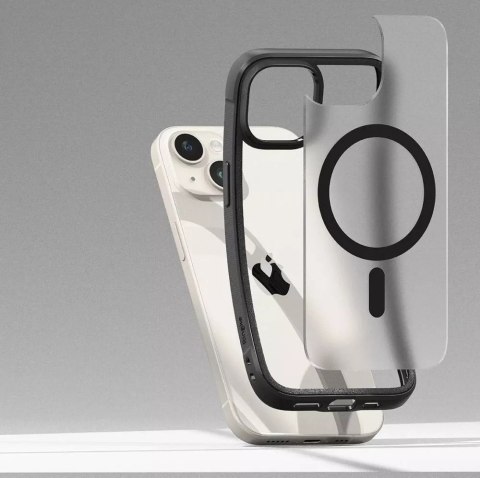 Ringke Etui Ringke Fusion Bold Magnetic do MagSafe do iPhone 15 Matte black Ringke Etui Ringke Fusion Bold Magnetic do MagSafe do iPhone 15 Matte black