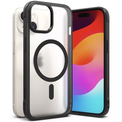 Ringke Etui Ringke Fusion Bold Magnetic do MagSafe do iPhone 15 Matte black Ringke Etui Ringke Fusion Bold Magnetic do MagSafe do iPhone 15 Matte black