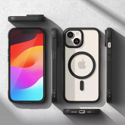 Ringke Etui Ringke Fusion Bold Magnetic do MagSafe do iPhone 15 Matte black Ringke Etui Ringke Fusion Bold Magnetic do MagSafe do iPhone 15 Matte black