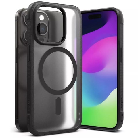 Ringke Etui Ringke Fusion Bold Magnetic do MagSafe do iPhone 15 Pro Max matte black Ringke Etui Ringke Fusion Bold Magnetic do MagSafe do iPhone 15 Pro Max matte black