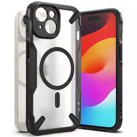 Ringke Etui Ringke Fusion X Magnetic MagSafe do iPhone 15 Plus matte black Ringke Etui Ringke Fusion X Magnetic MagSafe do iPhone 15 Plus matte black