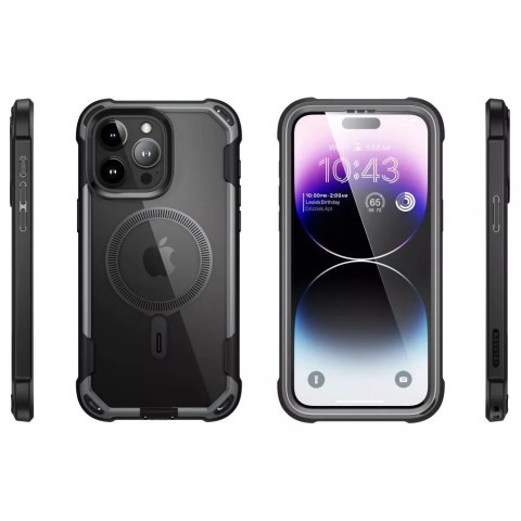 Ringke Etui Supcase Iblsn Ares Mag do MagSafe do iPhone 15 Pro Max black Ringke Etui Supcase Iblsn Ares Mag do MagSafe do iPhone 15 Pro Max black