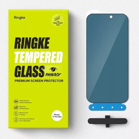 Ringke Szkło hartowane Ringke TG do iPhone 15 Pro Max Privacy Ringke Szkło hartowane Ringke TG do iPhone 15 Pro Max Privacy