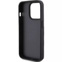 Karl Lagerfeld Etui Karl Lagerfeld KLHCP15XSAKCNSCK do iPhone 15 Pro Max 6.7" czarny/black hardcase Saffiano Cardslots and Stand Monogram Choup