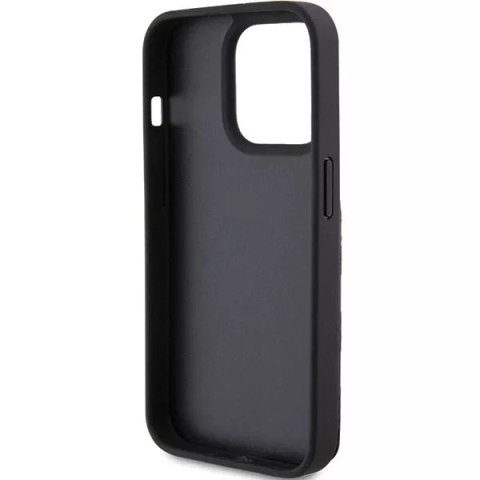Karl Lagerfeld Etui Karl Lagerfeld KLHCP15XSAKCNSCK do iPhone 15 Pro Max 6.7" czarny/black hardcase Saffiano Cardslots and Stand Monogram Choup Karl Lagerfeld Etui Karl Lagerfeld KLHCP15XSAKCNSCK do iPhone 15 Pro Max 6.7" czarny/black hardcase Saffiano Cardslots and Stand Monogram Choup