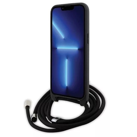 Karl Lagerfeld Etui Karl Lagerfeld KLHCP15XSASKNPSK do iPhone 15 Pro Max 6.7" hardcase czarny/black Crossbody Saffiano Monogram Metal Pin Karl Karl Lagerfeld Etui Karl Lagerfeld KLHCP15XSASKNPSK do iPhone 15 Pro Max 6.7" hardcase czarny/black Crossbody Saffiano Monogram Metal Pin Karl
