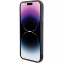 Karl Lagerfeld Etui Karl Lagerfeld KLHCP15LGKNPSK do iPhone 15 Pro 6.1" czarny/black hardcase Fixed Glitter Ikonik Logo Metal Pin