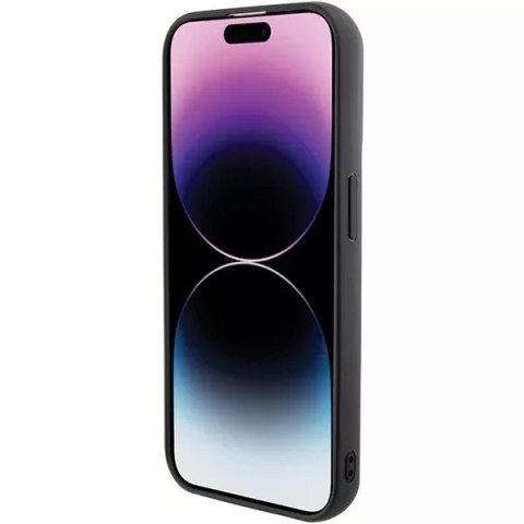 Karl Lagerfeld Etui Karl Lagerfeld KLHCP15LGKNPSK do iPhone 15 Pro 6.1" czarny/black hardcase Fixed Glitter Ikonik Logo Metal Pin Karl Lagerfeld Etui Karl Lagerfeld KLHCP15LGKNPSK do iPhone 15 Pro 6.1" czarny/black hardcase Fixed Glitter Ikonik Logo Metal Pin