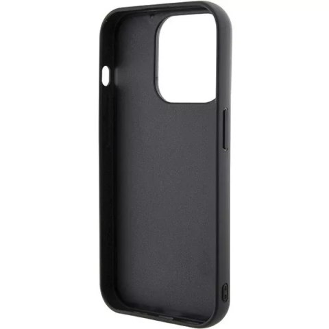 Karl Lagerfeld Etui Karl Lagerfeld KLHCP15LGKNPSK do iPhone 15 Pro 6.1" czarny/black hardcase Fixed Glitter Ikonik Logo Metal Pin Karl Lagerfeld Etui Karl Lagerfeld KLHCP15LGKNPSK do iPhone 15 Pro 6.1" czarny/black hardcase Fixed Glitter Ikonik Logo Metal Pin