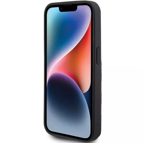 Karl Lagerfeld Etui Karl Lagerfeld KLHCP15LSAKKNSCK do iPhone 15 Pro 6.1" czarny/black hardcase Saffiano Cardslots and Stand Monogram Ikonik Pa Karl Lagerfeld Etui Karl Lagerfeld KLHCP15LSAKKNSCK do iPhone 15 Pro 6.1" czarny/black hardcase Saffiano Cardslots and Stand Monogram Ikonik Pa