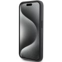 Karl Lagerfeld Etui Karl Lagerfeld KLHCP15LSAPKCNPK do iPhone 15 Pro 6.1" czarny/black hardcase Saffiano Cardslot Karl&Choupette Metal Pin