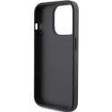 Karl Lagerfeld Etui Karl Lagerfeld KLHCP15LSAPKCNPK do iPhone 15 Pro 6.1" czarny/black hardcase Saffiano Cardslot Karl&Choupette Metal Pin