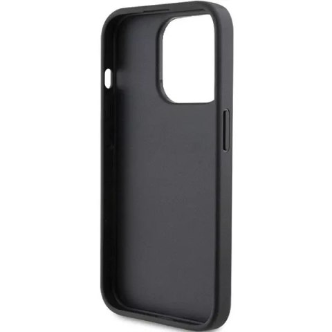 Karl Lagerfeld Etui Karl Lagerfeld KLHCP15LSAPKCNPK do iPhone 15 Pro 6.1" czarny/black hardcase Saffiano Cardslot Karl&Choupette Metal Pin Karl Lagerfeld Etui Karl Lagerfeld KLHCP15LSAPKCNPK do iPhone 15 Pro 6.1" czarny/black hardcase Saffiano Cardslot Karl&Choupette Metal Pin