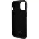 Karl Lagerfeld Etui Karl Lagerfeld KLHCP15SHDSPLK do iPhone 15 6.1" czarny/black hardcase Rhinestone Logo Metal Plate