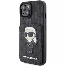 Karl Lagerfeld Etui Karl Lagerfeld KLHCP15SSAKKNSCK do iPhone 15 6.1