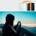 Spigen 2x Szkło hartowane do Apple iPhone 15 / 16 na ekran Spigen Alm Glass FC 2-Pack 9H + zestaw aplikacyjny Black