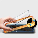 Spigen 2x Szkło hartowane do Apple iPhone 15 / 16 na ekran Spigen Alm Glass FC 2-Pack 9H + zestaw aplikacyjny Black