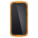 Spigen 2x Szkło hartowane do Apple iPhone 15 / 16 na ekran Spigen Alm Glass FC 2-Pack 9H + zestaw aplikacyjny Black