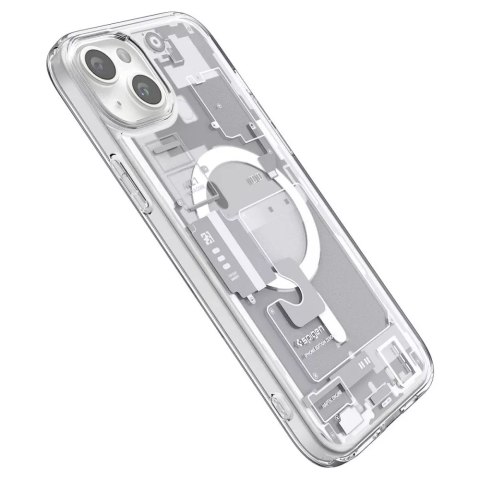Spigen Etui Spigen Ultra Hybrid Mag Magsafe do Apple iPhone 15 Zero One White Spigen Etui Spigen Ultra Hybrid Mag Magsafe do Apple iPhone 15 Zero One White