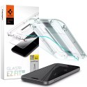 Spigen Szkło hartowane Spigen Glas.tR "EZ Fit" do iPhone 15 / 16 Clear