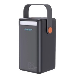 Choetech Mini stacja zasilania, powerbank Choetech B664 50000mAh 65W (czarna)