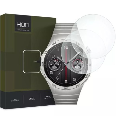 Hofi Szkło hartowane Hofi Glass Pro+ 2-Pack do Huawei Watch GT 4 (46 mm) Clear Hofi Szkło hartowane Hofi Glass Pro+ 2-Pack do Huawei Watch GT 4 (46 mm) Clear