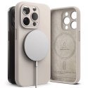 Ringke Etui Ringke Silicone Magnetic MagSafe do Apple iPhone 15 Pro Stone