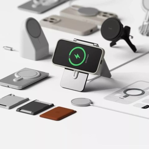 Ringke Etui Ringke Silicone Magnetic MagSafe do Apple iPhone 15 Pro Stone Ringke Etui Ringke Silicone Magnetic MagSafe do Apple iPhone 15 Pro Stone
