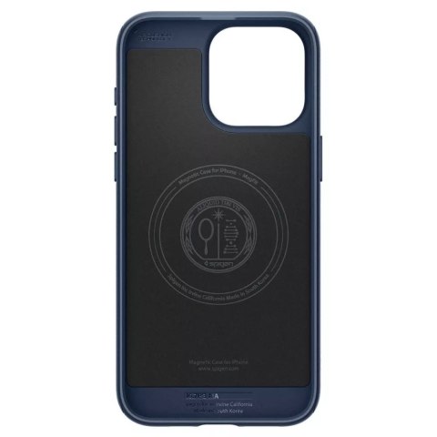 Spigen Etui Spigen Mag Armor MagSafe do Apple iPhone 15 Pro Max Navy Blue Spigen Etui Spigen Mag Armor MagSafe do Apple iPhone 15 Pro Max Navy Blue