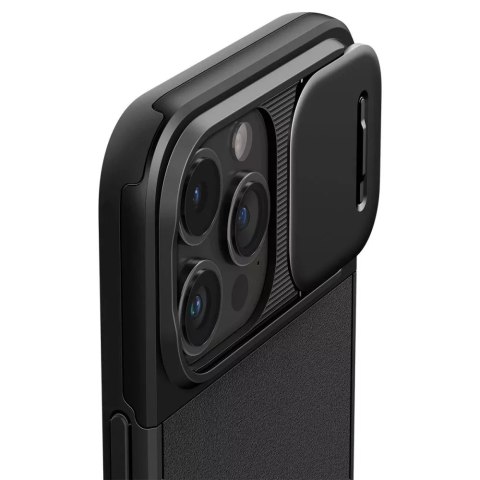Spigen Etui Spigen Optik Armor Mag MagSafe do Apple iPhone 15 Pro Max Black Spigen Etui Spigen Optik Armor Mag MagSafe do Apple iPhone 15 Pro Max Black