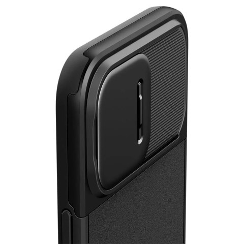 Spigen Etui Spigen Optik Armor Mag MagSafe do Apple iPhone 15 Pro Max Black Spigen Etui Spigen Optik Armor Mag MagSafe do Apple iPhone 15 Pro Max Black