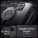 Spigen Etui Spigen Rugged Armor Mag Magsafe do Apple iPhone 15 Pro Max Matte Black