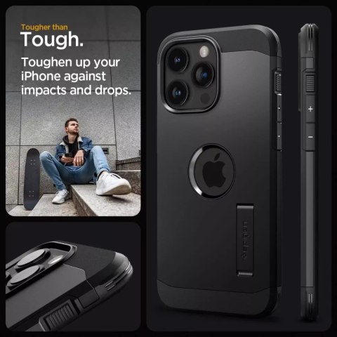 Spigen Etui Spigen Tough Armor Mag MagSafe do Apple iPhone 15 Pro Max Black Spigen Etui Spigen Tough Armor Mag MagSafe do Apple iPhone 15 Pro Max Black