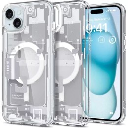 Spigen Etui Spigen Ultra Hybrid Mag MagSafe do Apple iPhone 15 Plus Zero One White