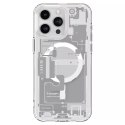 Spigen Etui Spigen Ultra Hybrid Mag MagSafe do Apple iPhone 15 Pro Zero One White