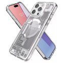 Spigen Etui Spigen Ultra Hybrid Mag MagSafe do Apple iPhone 15 Pro Zero One White