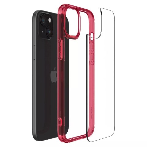 Spigen Etui Spigen Ultra Hybrid do Apple iPhone 15 Plus Red Crystal Spigen Etui Spigen Ultra Hybrid do Apple iPhone 15 Plus Red Crystal