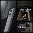 Spigen Etui Spigen Ultra Hybrid do Apple iPhone 15 Pro Frost Black