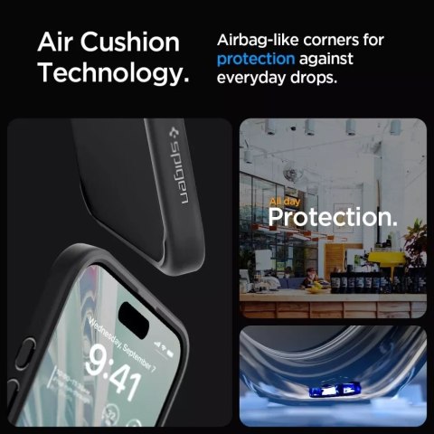 Spigen Etui Spigen Ultra Hybrid do Apple iPhone 15 Pro Frost Black Spigen Etui Spigen Ultra Hybrid do Apple iPhone 15 Pro Frost Black