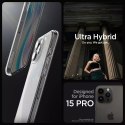 Spigen Etui Spigen Ultra Hybrid do Apple iPhone 15 Pro Frost Clear