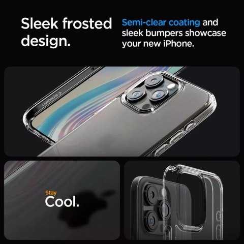 Spigen Etui Spigen Ultra Hybrid do Apple iPhone 15 Pro Frost Clear Spigen Etui Spigen Ultra Hybrid do Apple iPhone 15 Pro Frost Clear