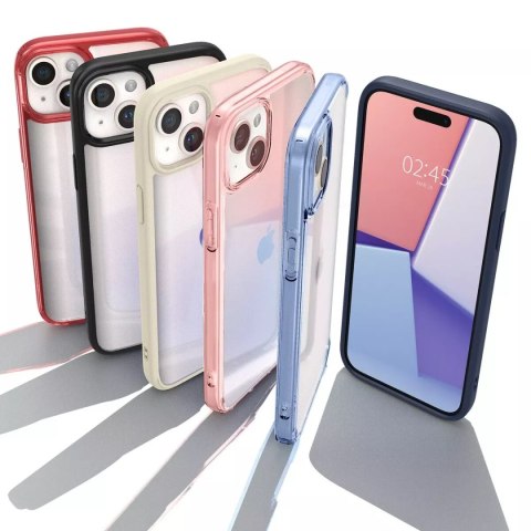Spigen Etui Spigen Ultra Hybrid do iPhone 15 Plus - beżowe Spigen Etui Spigen Ultra Hybrid do iPhone 15 Plus - beżowe